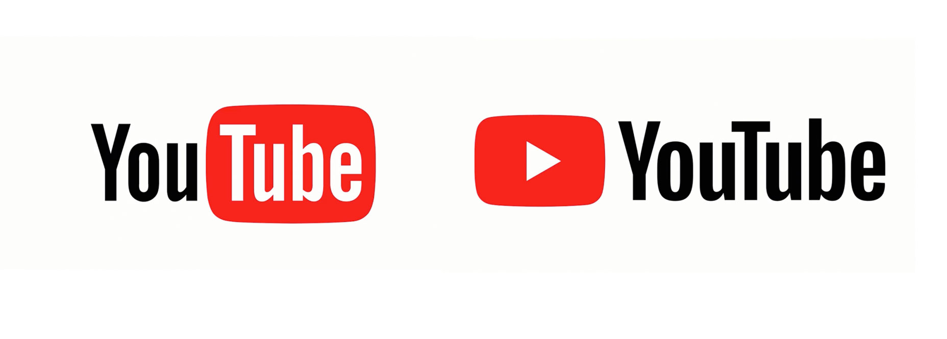 YouTube-un Köhnə və Yeni Loqosu